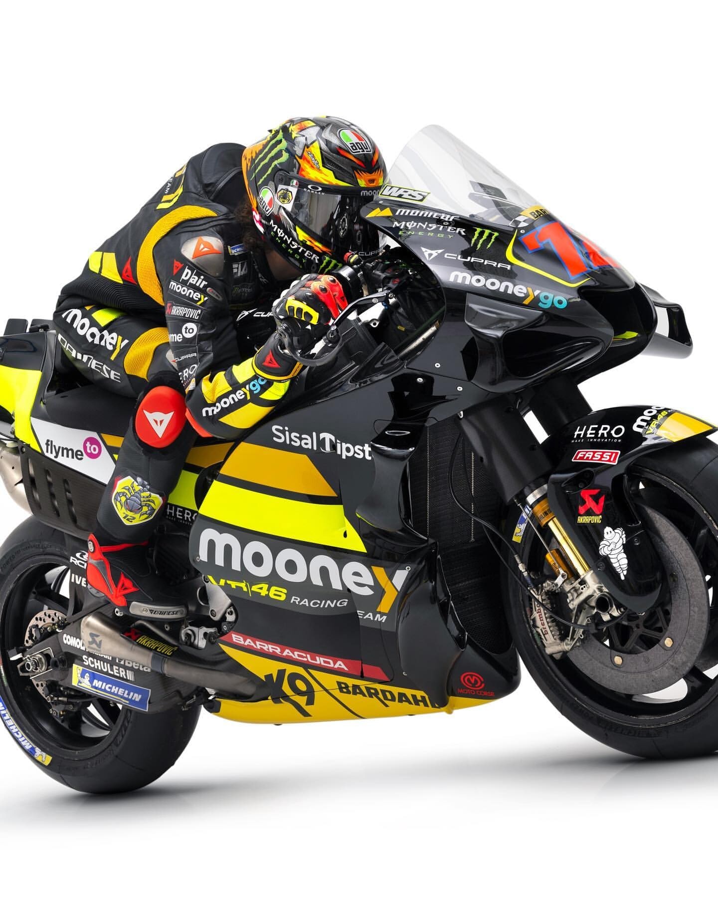 MotoGP, presentazione Mooney VR46 Racing Team: ecco la nuova moto