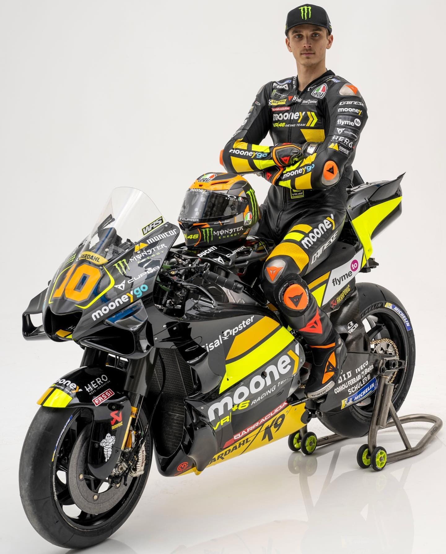 MotoGP, presentazione Mooney VR46 Racing Team: ecco la nuova moto