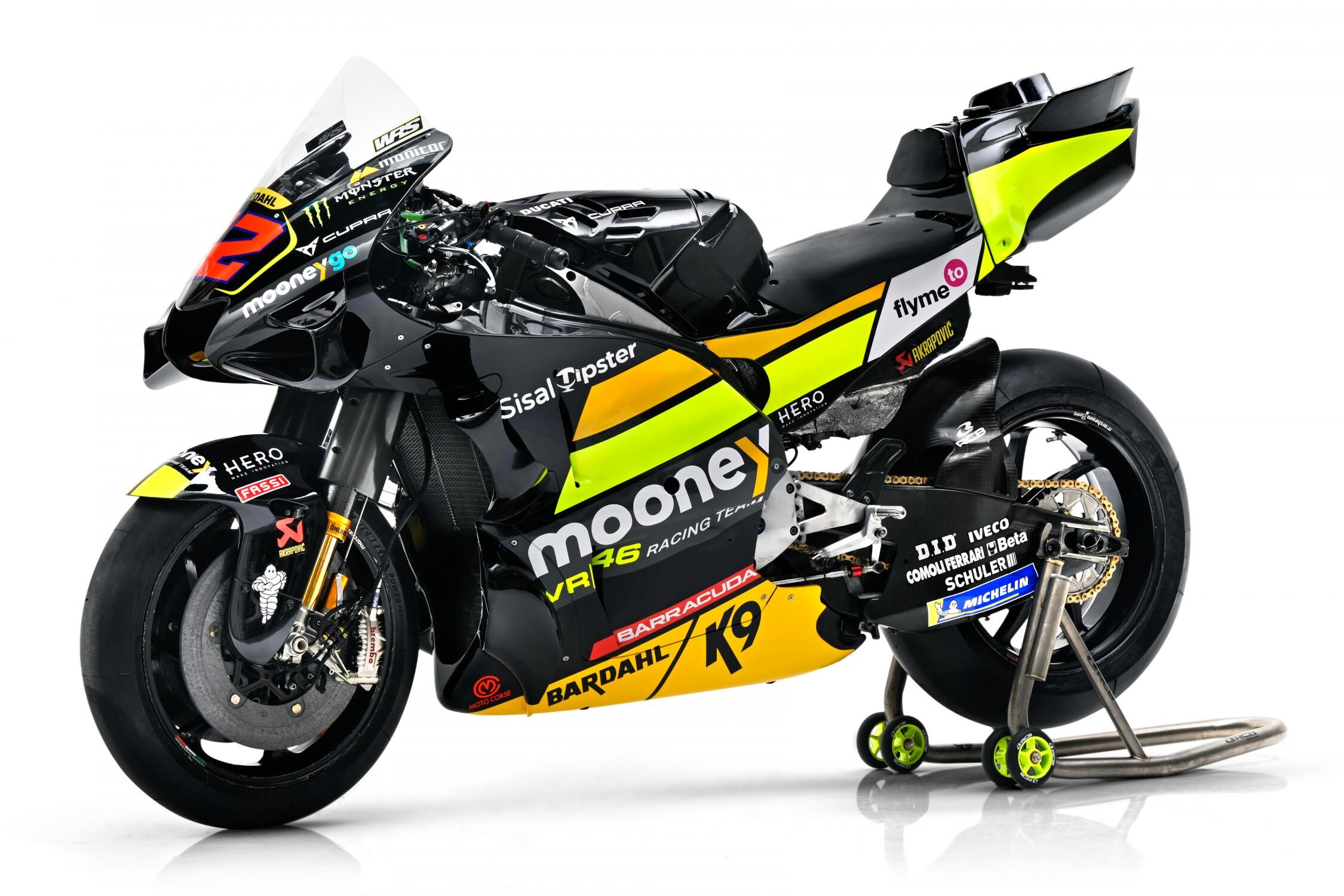MotoGP, ecco la Ducati del team VR46 nel dettaglio