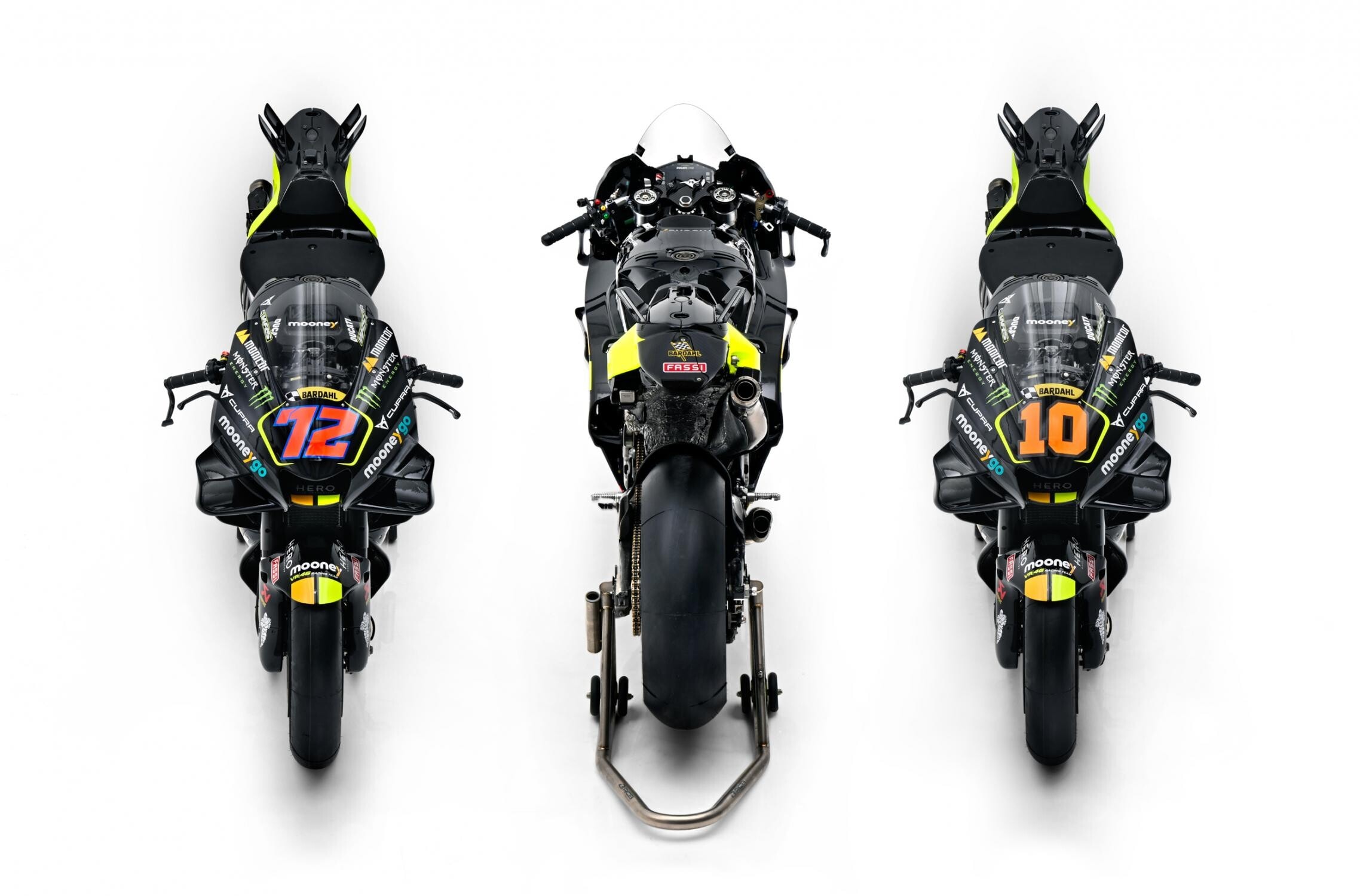 MotoGP, ecco la Ducati del team VR46 nel dettaglio