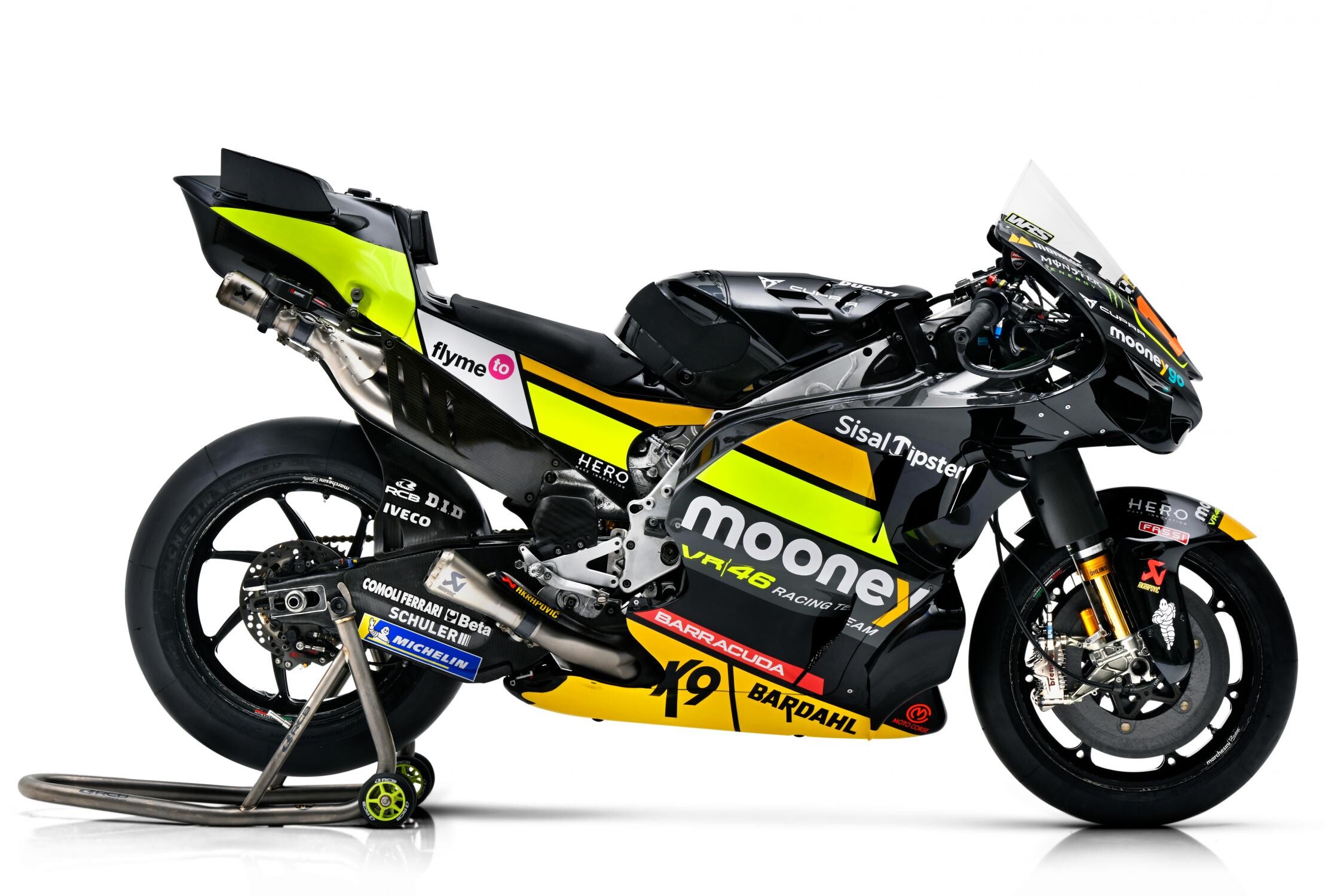MotoGP, ecco la Ducati del team VR46 nel dettaglio