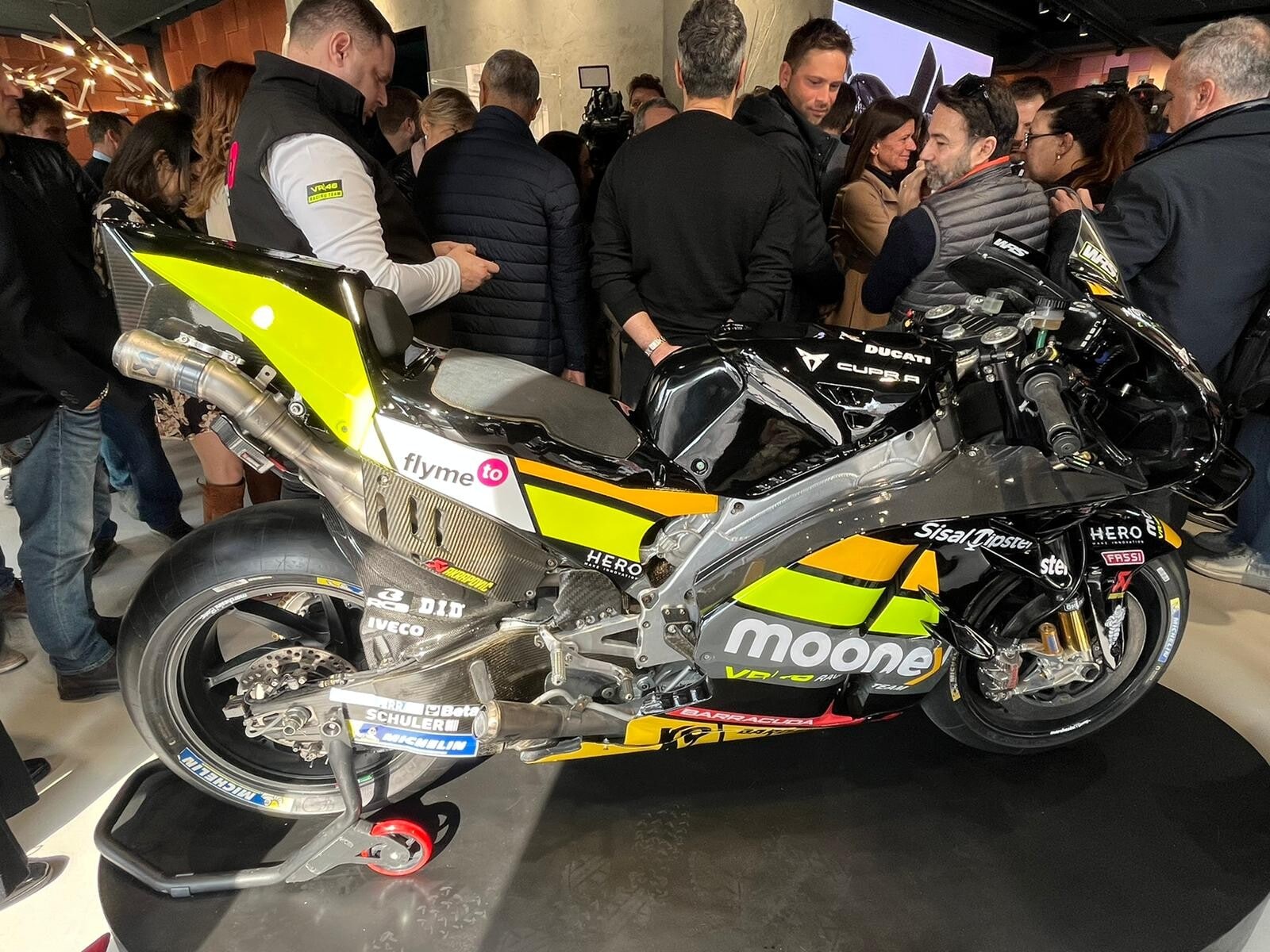 MotoGP, ecco la Ducati del team VR46 nel dettaglio