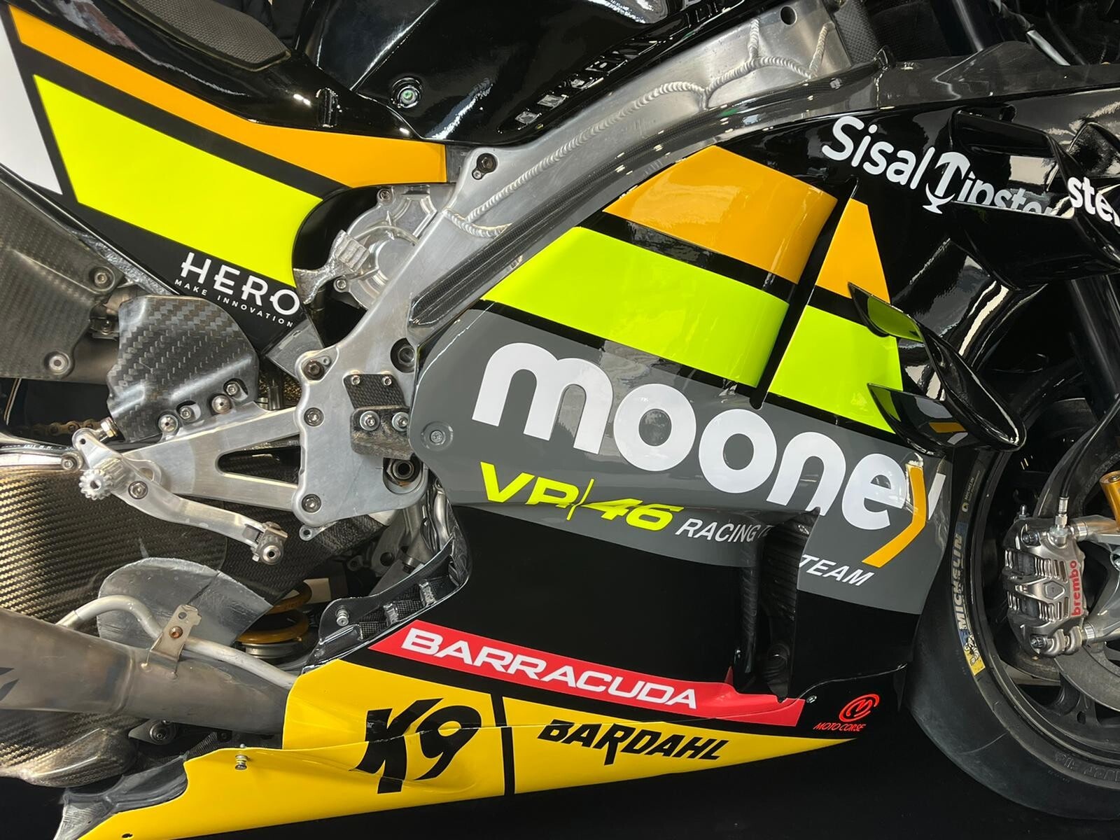 MotoGP, ecco la Ducati del team VR46 nel dettaglio