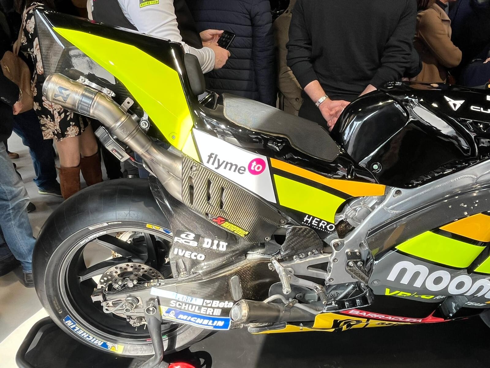 MotoGP, ecco la Ducati del team VR46 nel dettaglio