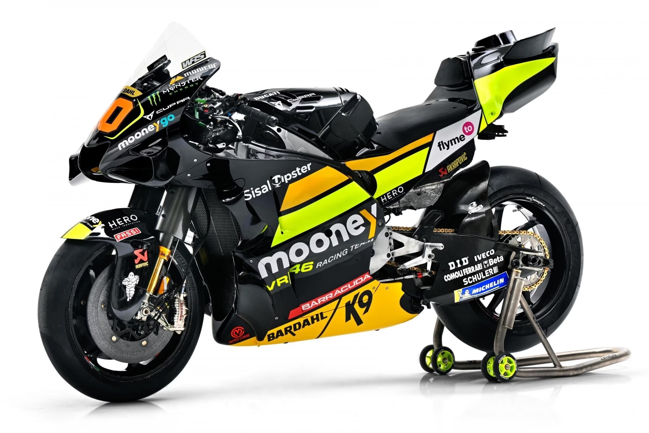 MotoGP, MooneyVR46 Racing svela la nuova moto 2023 | VIDEO