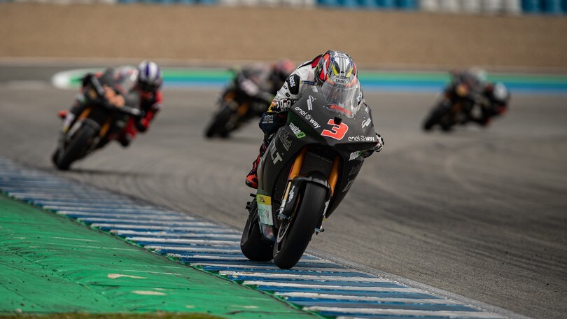 MotoE: i protagonisti in azione nei test di Jerez