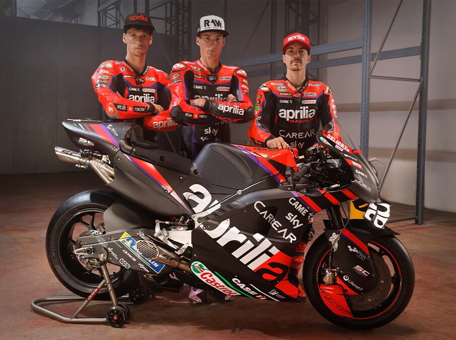 MotoGP: ecco l'Aprilia RS-GP di Aleix Espargaro e Maverick Vinales