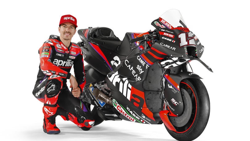 Presentazione Aprilia: ecco la moto di Vinales