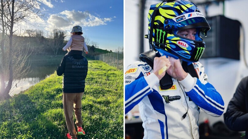 Valentino Rossi papà sprint, tra MotoGP, BMW e la piccola Giulietta
