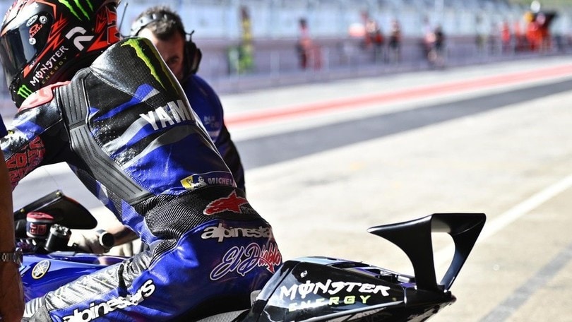 Test Portimao, Yamaha "serve il caffè": ala simil vassoio per Quartararo