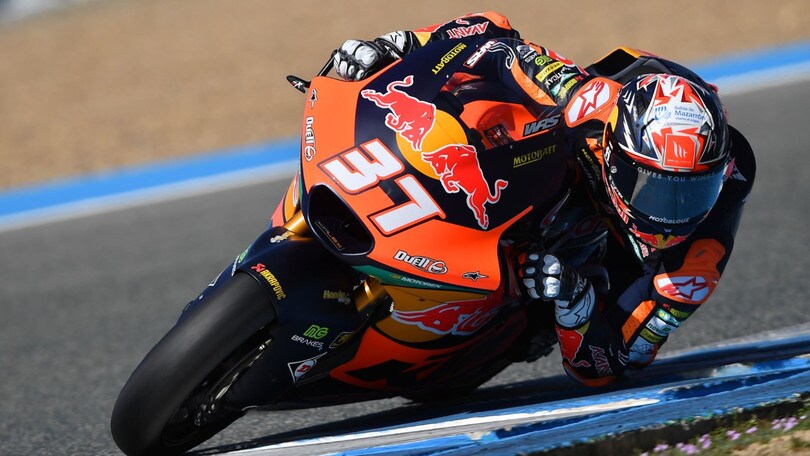 Moto2 test Jerez: Pedro Acosta imprendibile nella prima metà del Day-1