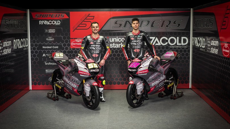 Moto3: presentazione dello Snipers Team 2023 | VIDEO