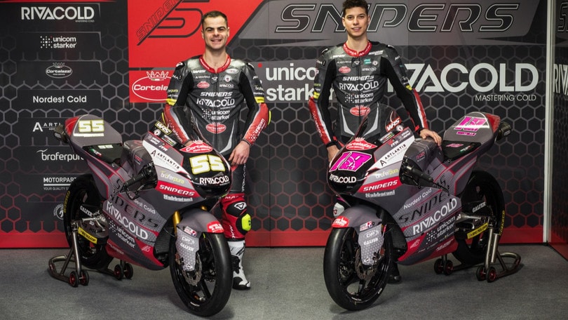 Moto3: Snipers Team Honda presenta le moto del 2023