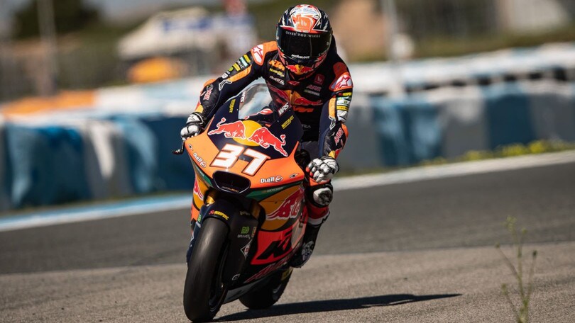 Moto2 test Jerez: Pedro Acosta detta legge, insegue Aron Canet