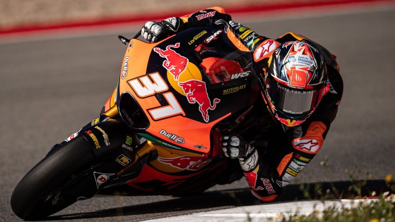 Moto2 Portimao: Acosta firma la miglior prestazione del test, segue Aldeguer