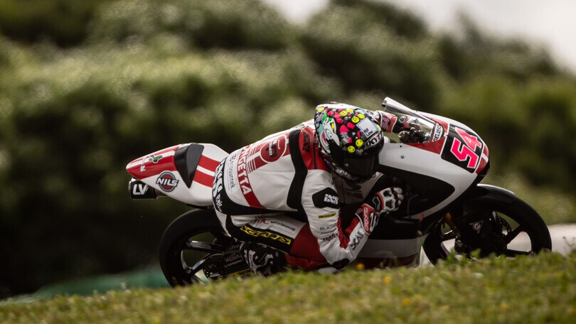 Moto3, Test Portimao: Riccardo Rossi precede Rueda, Fenati ancora quinto
