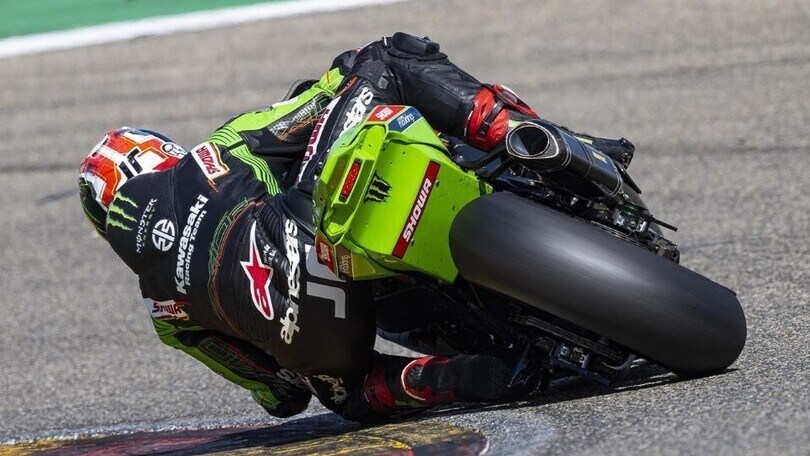 Kawasaki, Honda e non solo: i protagonisti SBK in azione ad Aragòn