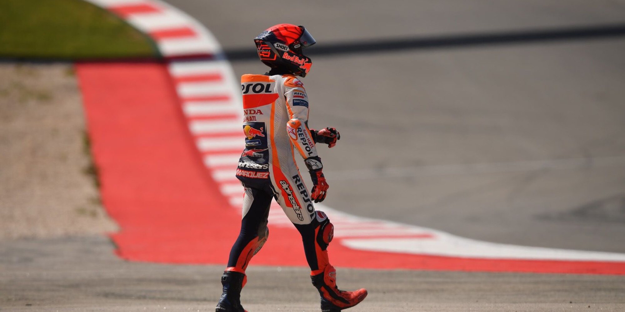Marc Marquez e il possibile infortunio al GP di Portimao