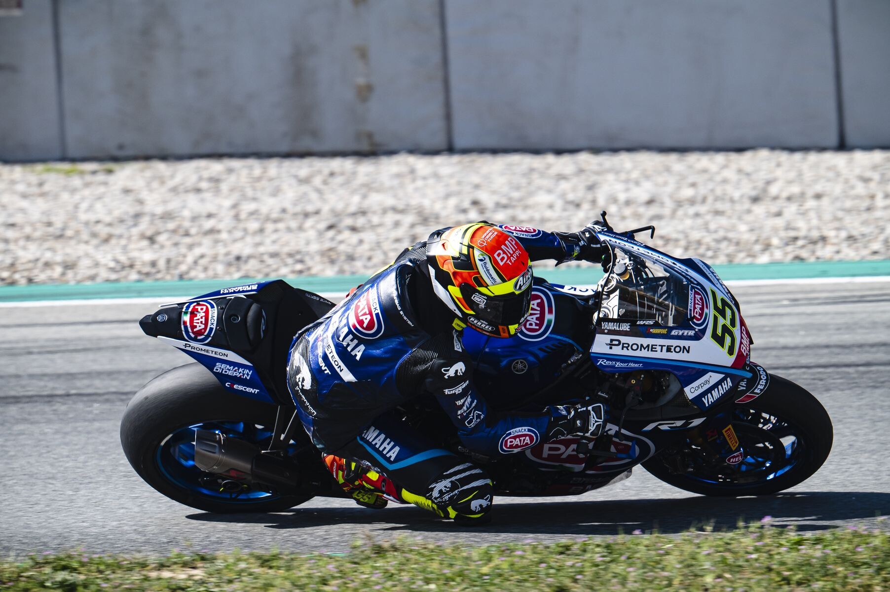 SBK, test Barcellona: le foto più belle della due giorni catalana