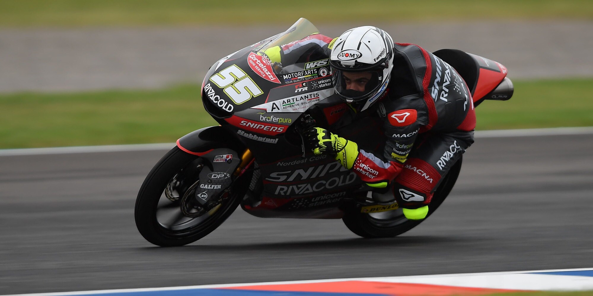 Moto3 Argentina, FP3: Romano Fenati il più veloce in condizioni miste