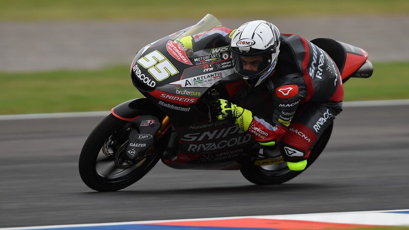 Moto3 Argentina, FP3: Romano Fenati il più veloce in condizioni miste