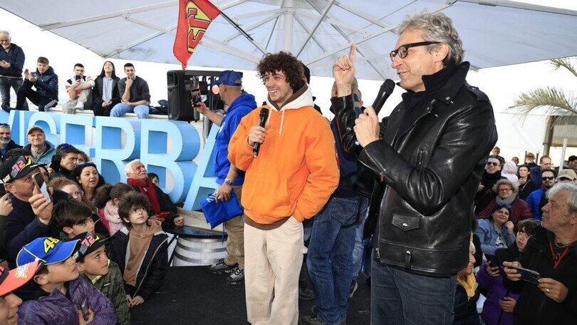 MotoGP, festa grande per Marco Bezzecchi a Viserba
