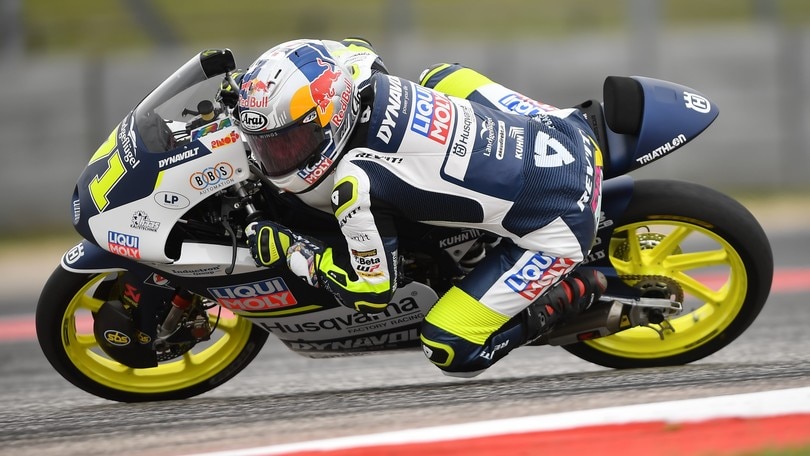 Moto3, Prove Libere 2: Sasaki il più veloce, Fenati il miglior italiano