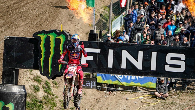 MXGP: in Trentino prime manche alle tabelle rosse