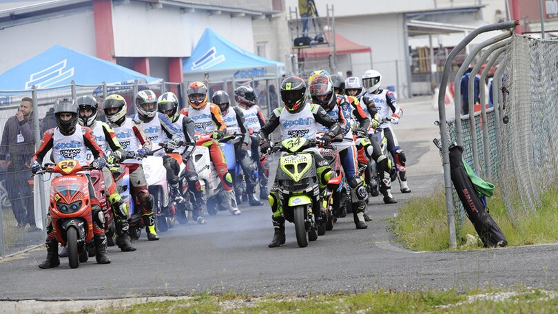 Polini italian cup, spettacolo a Latina per le gare in scooter