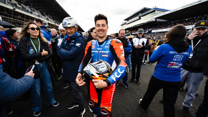 EWC, 24h di Le Mans: il Parade Lap di Gino Rea