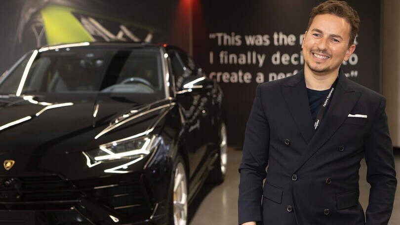 Jorge Lorenzo, la sua nuova supercar è una Lamborghini Urus S