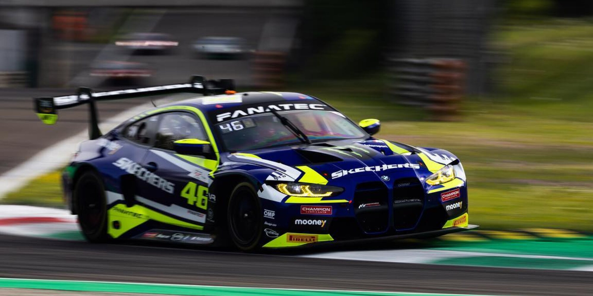 Valentino Rossi è 2° a Monza, nonostante il blackout