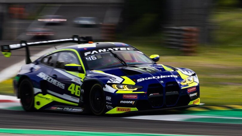 Valentino Rossi è 2° a Monza, nonostante il blackout