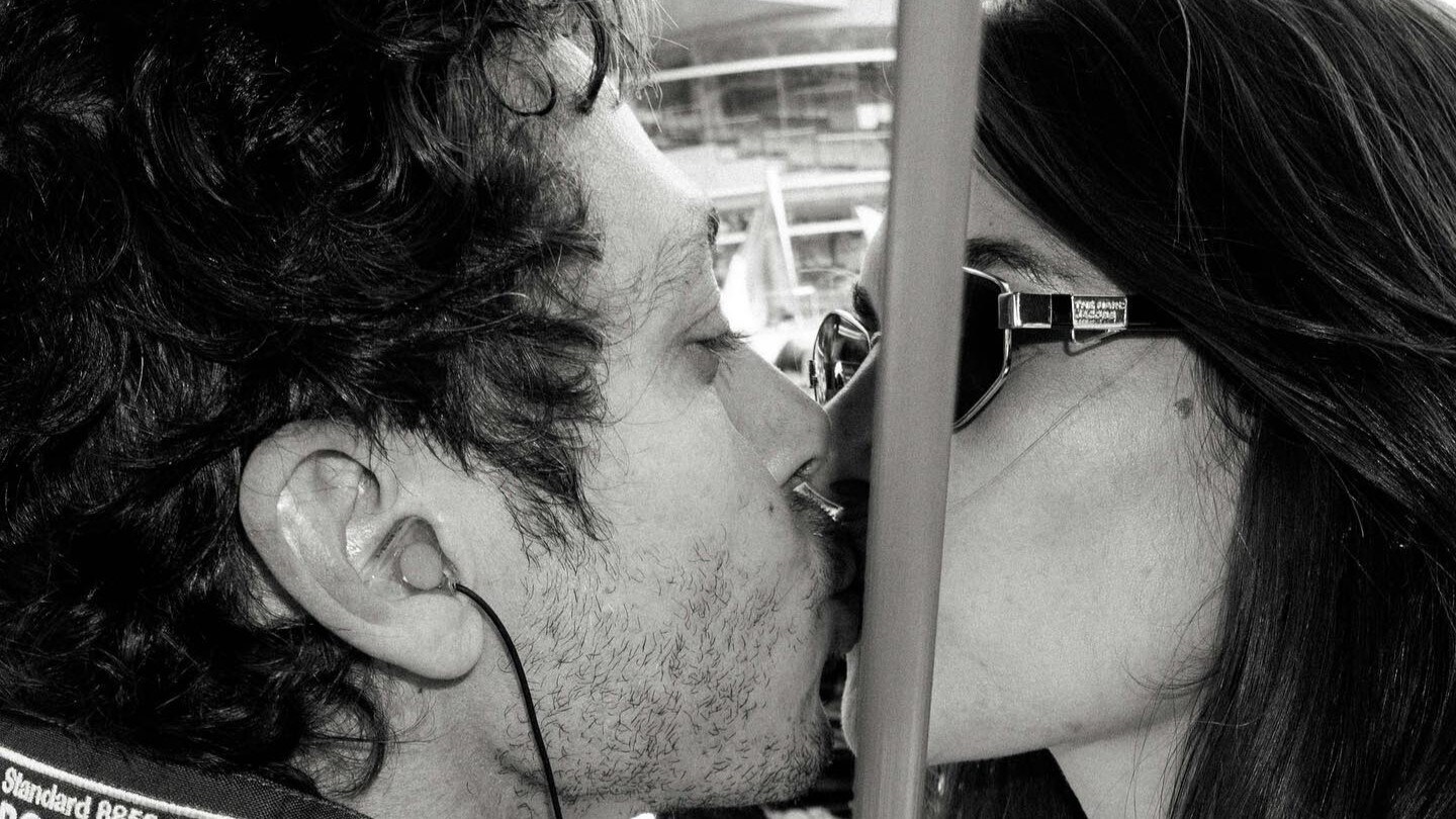 Francesca Sofia Novello a Monza per l'amato Valentino Rossi