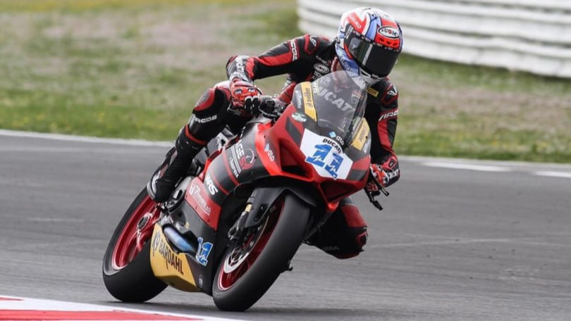 Matteo Ferrari, dalla MotoE al CIV SS600 con lo stesso obiettivo