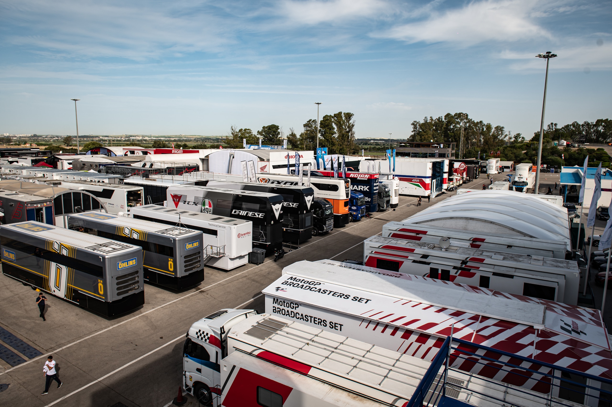 MotoGP, le foto del paddock del Gran Premio di Spagna
