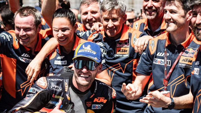 GP Spagna: Brad Binder sfiora la doppietta e loda Pecco Bagnaia