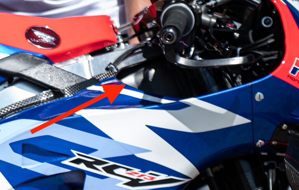 MotoGP test Jerez: ecco il telaio Kalex per la Honda RC213V