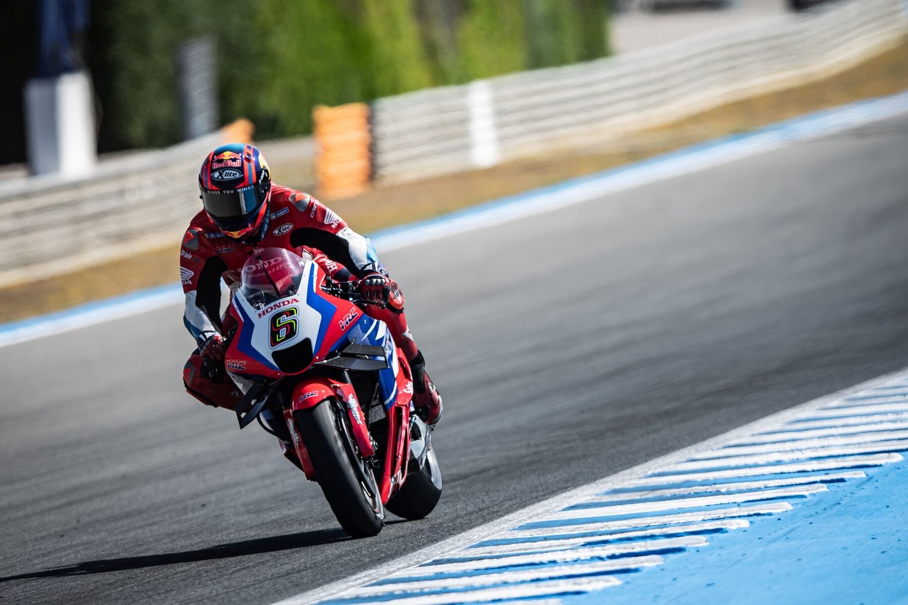 MotoGP test Jerez: ecco il telaio Kalex per la Honda RC213V