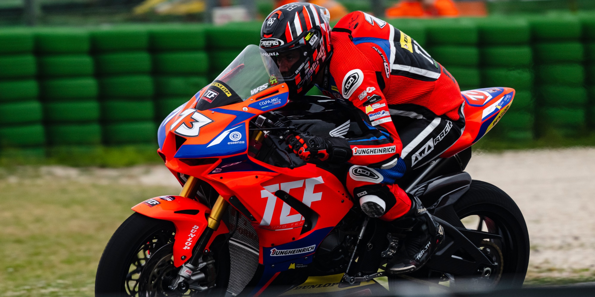 CIV: Simone Saltarelli, dall'inferno di Imola al podio di Misano