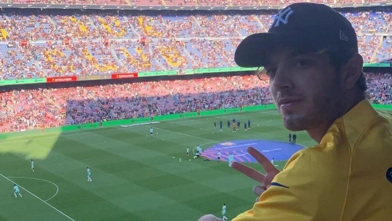 Il Barcellona ha un tifoso d'eccezione: Spinelli al Camp Nou