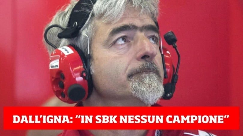 Dall'Igna: "In SBK non ci sono campioni"