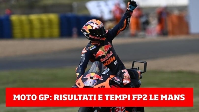 Moto Gp: risultati e tempi FP2 Le Mans