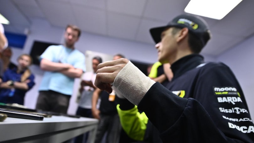 GP Francia, Marini: “Ho fatto uno dei miei migliori salvataggi”