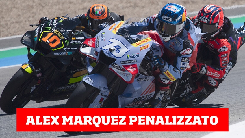 Alex Marquez penalizzato al GP del Mugello
