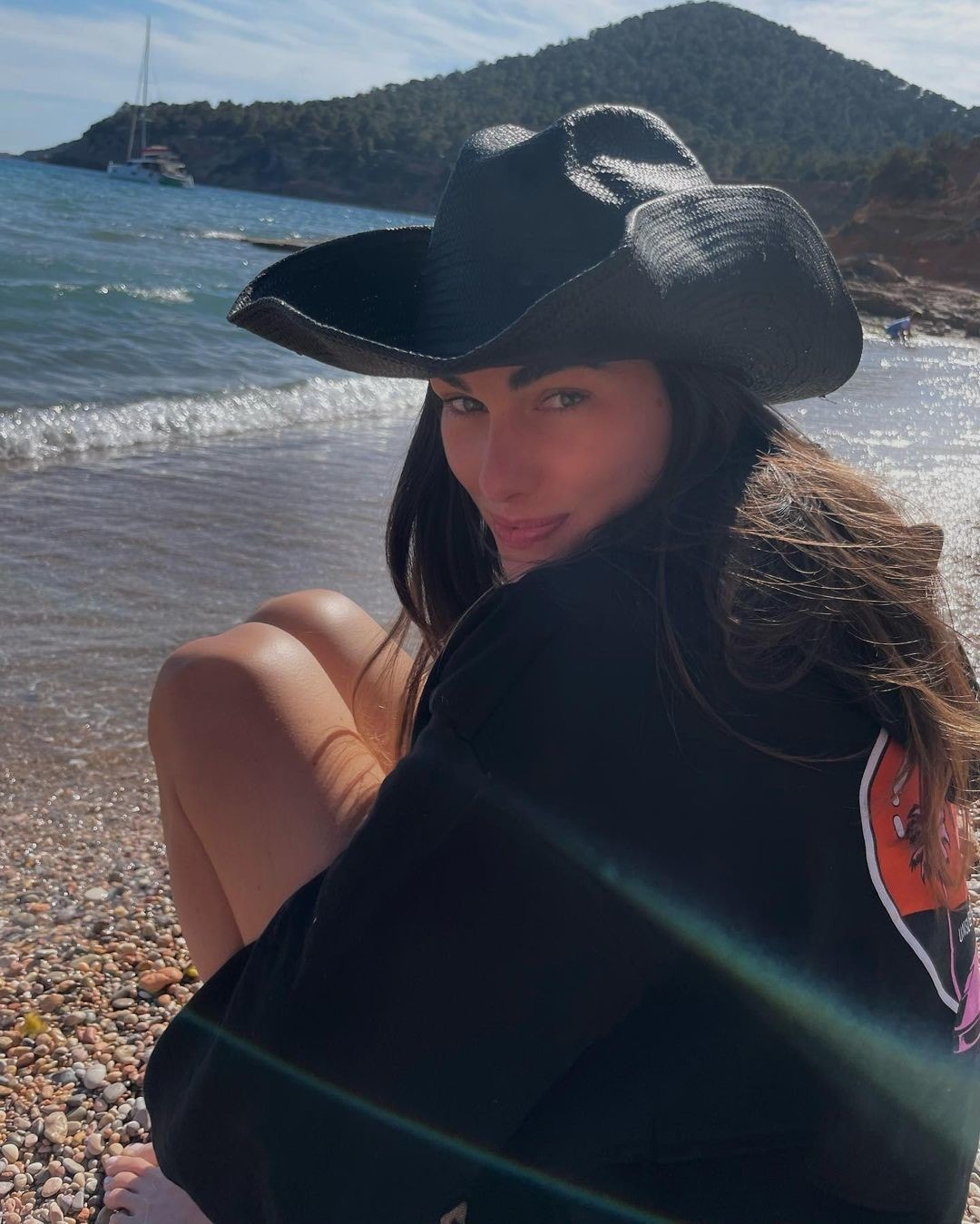 Valentino Rossi e Francesca Sofia Novello in vacanza a Ibiza