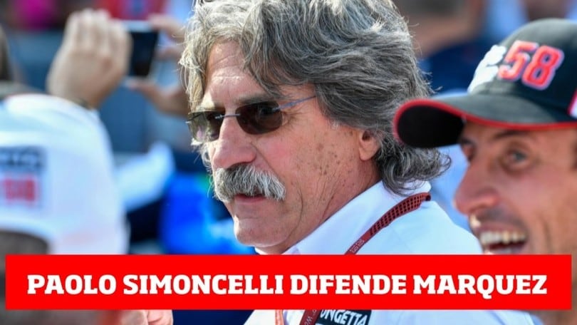 Paolo Simoncelli difende Marc Marquez