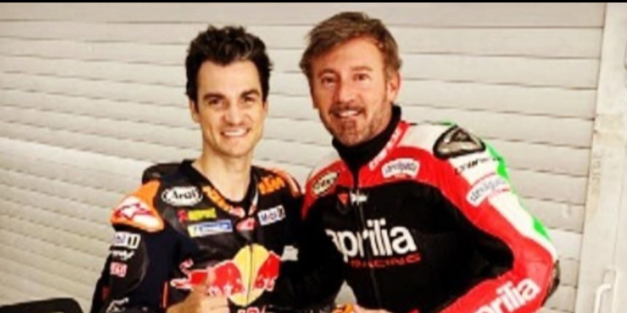 Max Biaggi e Daniel Pedrosa: una foto da 9 titoli mondiali