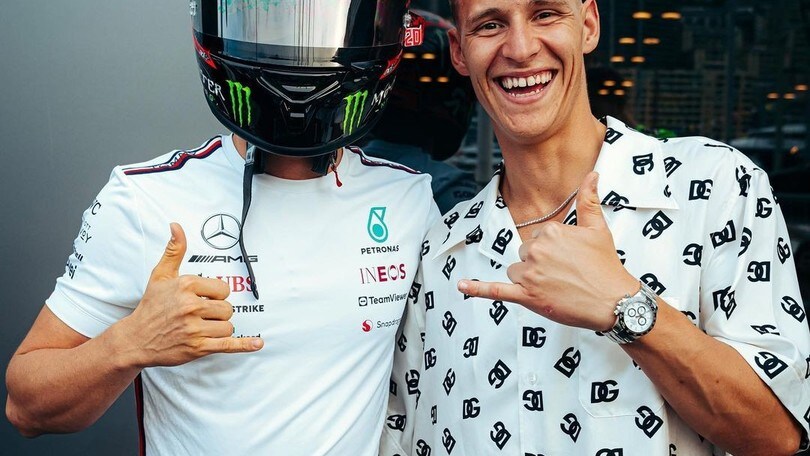 Fabio Quartararo, casco con dedica per Mick Schumacher