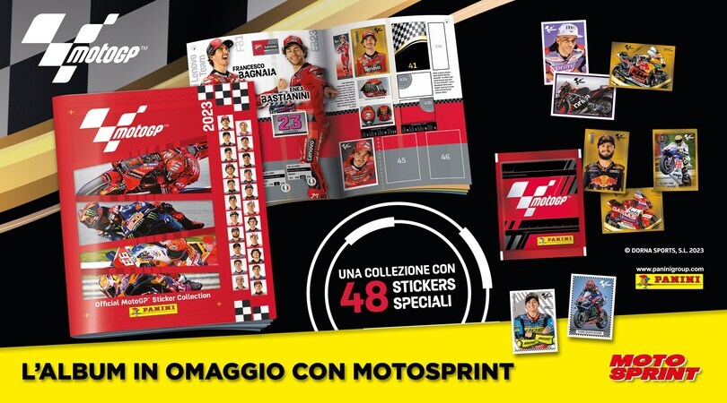Official MotoGP™ Sticker Album 2023: ora in edicola con Motosprint